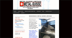 Desktop Screenshot of metalsuisse.com