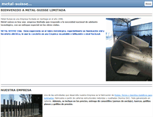 Tablet Screenshot of metalsuisse.com